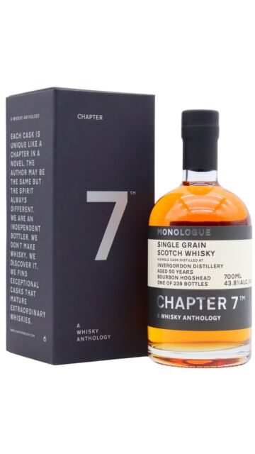 Invergordon - Chapter 7 Single Cask Single Grain Scotch 1974 50 year old Whisky
