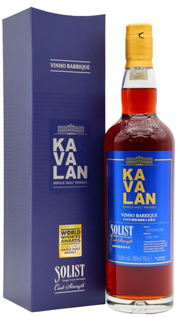 Kavalan - Solist Vinho Barrique Single Cask #025D Whisky