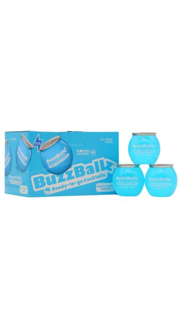 BuzzBallz - Berry Cherry Limeade Cocktail (12 x 20cl)