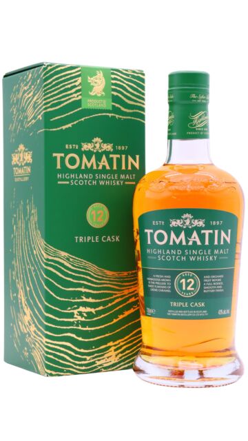 Tomatin - Triple Cask Highland Single Malt Scotch 12 year old Whisky