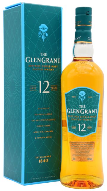 Glen Grant - Speyside Single Malt Scotch 12 year old Whisky