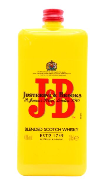 J&B - Rare Blended Scotch Whisky Pocket Bottle