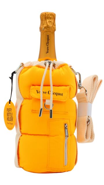 Veuve Clicquot - Yellow Label Brut Champagne Puffy Bottle Holder Edition