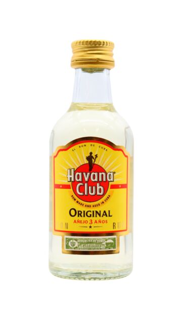 Havana Club - Anejo White 3 year old Rum Miniature