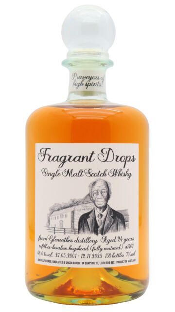 Glenrothes - Fragrant Drops Single Cask #1407 2001 24 year old Whisky