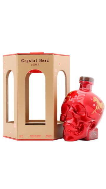 Crystal Head - Year Of The Horse - Limited Edition Canadian Vodka (Dan Aykroyd)