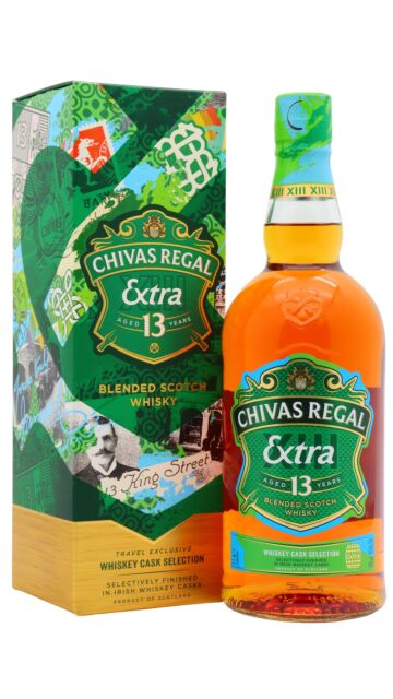 Chivas Regal - Extra Irish Cask Blended Scotch 13 year old Whisky (1 Litre)