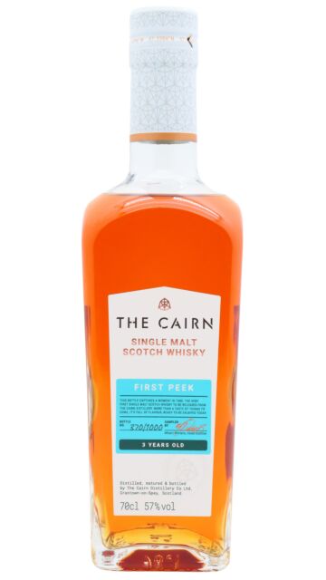 The Cairn Distillery - CRN57 First Peek Inaugural Release Single Malt Scotch 3 year old Whisky
