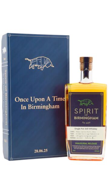 Spirit of Birmingham - Inaugural Release Cask Strength Single Pot Still Whisky