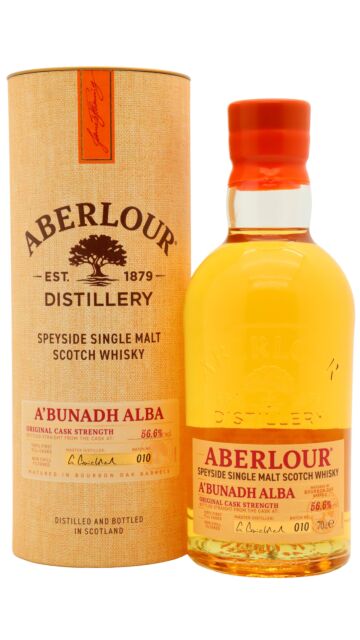 Aberlour - A'Bunadh Alba Cask Strength Batch #010 Single Malt Scotch Whisky