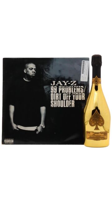 Armand De Brignac - Ace Of Spades - Brut Gold Champagne (Includes Jay-Z 99 Problems / Dirt Off Your Shoulder 12" Vinyl)