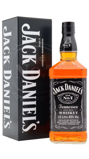 Jack Daniel's - Old No. 7 Tennessee Whiskey & Gift Tin (1 Litre)