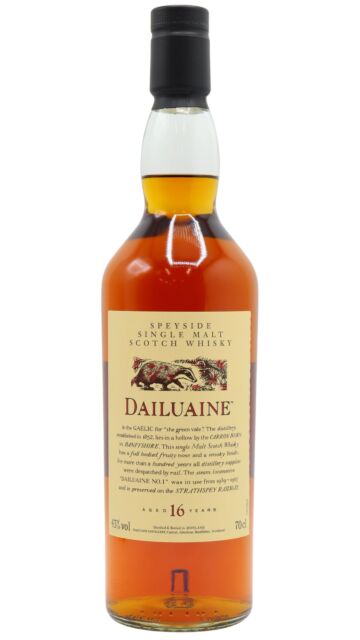Dailuaine - Flora & Fauna Single Malt Scotch 16 year old Whisky