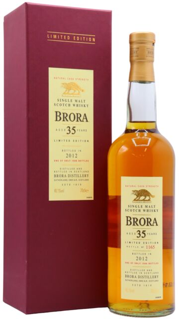Brora (silent) - 2012 Special Release Single Malt Scotch 1977 35 year old Whisky