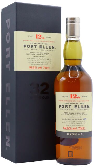 Port Ellen (silent) - 12th Release Islay Single Malt Scotch 1979 32 year old Whisky