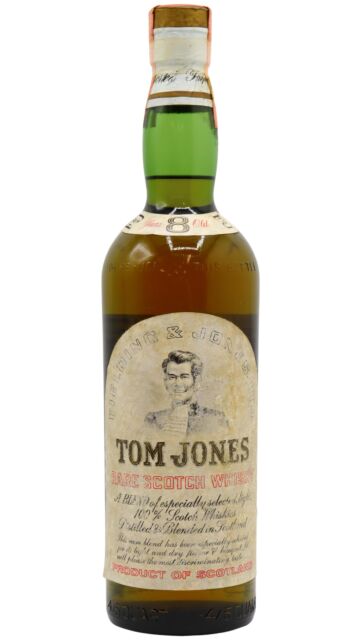 Tom Jones - Rare Blended Scotch 8 year old Whisky
