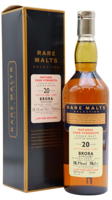 Brora (silent) - Rare Malts Selection Single Malt Scotch 1982 20 year old Whisky