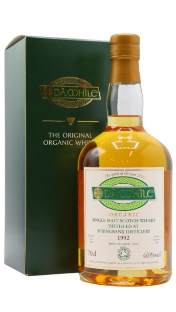 Springbank - Da Mhile - Organic Single Malt 1992 7 year old Whisky