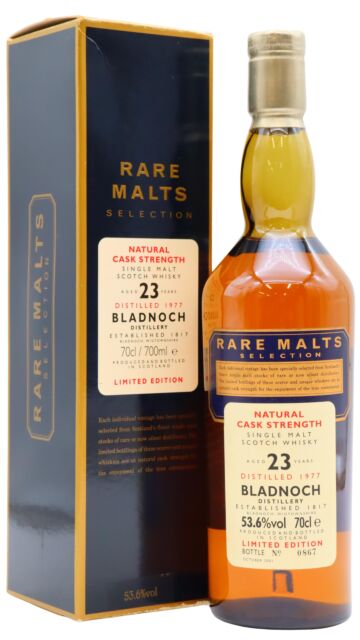 Bladnoch - Rare Malts Selection Single Malt Scotch 1977 23 year old Whisky