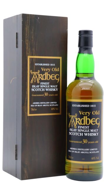 Ardbeg - Guaranteed Very Old Finest Islay Single Malt 1966 30 year old Whisky