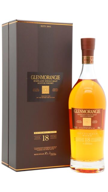 Glenmorangie - Highland Single Malt Scotch 18 year old Whisky