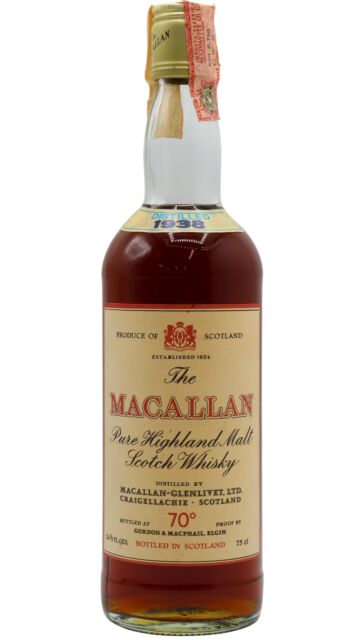 The Macallan - Pure Highland Malt Scotch 1938 Whisky