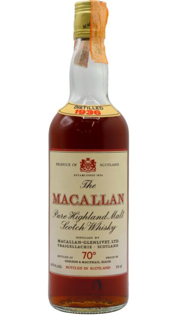 The Macallan - Pure Highland Malt Scotch 1936 Whisky