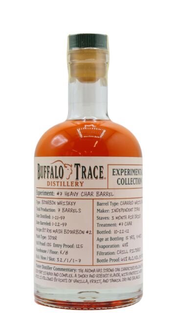 Buffalo Trace - Experimental Collection - Heavy Char 1997 15 year old Whiskey
