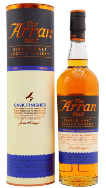 Arran - Port Cask Finish Single Malt Scotch Whisky (Old Bottling)