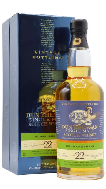 Bunnahabhain - Dun Bheagan Single Malt Scotch 1989 22 year old Whisky