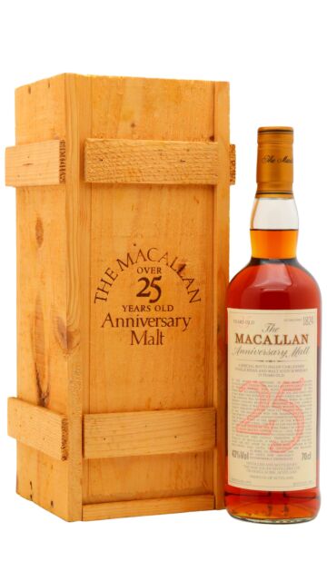 The Macallan - 1998 Release Anniversary Malt Highland Single Malt Scotch 1972 25 year old Whisky