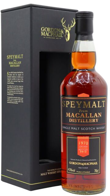 The Macallan - Speymalt Single Malt Scotch 1970 43 year old Whisky