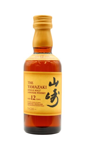 Yamazaki - Single Malt Japanese 12 year old Whisky Miniature
