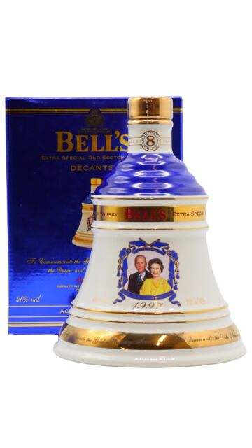 Bell's - Decanter Queens 50th Golden Wedding Anniversary 8 year old Whisky