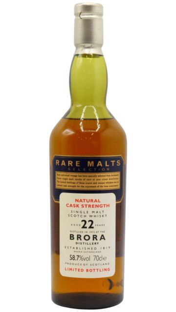 Brora (silent) - Rare Malts Selection Single Malt Scotch 1972 22 year old Whisky