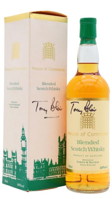House of Commons - Signed By Tony Blair Blended Scotch Whisky