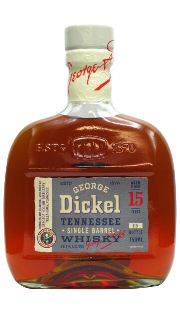 George Dickel - Tennessee Single Barrel 15 year old Whiskey