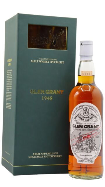 Glen Grant - Gordon & MacPhail Speyside Single Malt Scotch 1948 58 year old Whisky