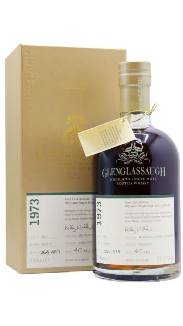 Glenglassaugh - Rare Cask Release #6801 1973 40 year old Whisky