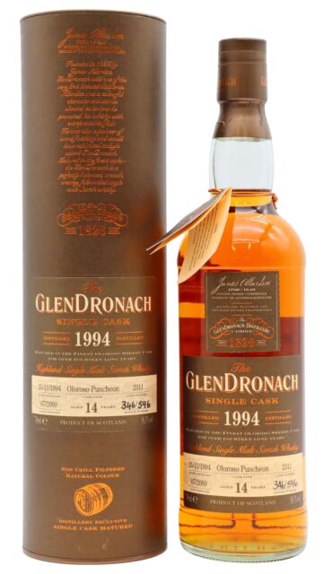 Glendronach - Single Oloroso Puncheon Sherry Cask #2311 1994 14 year old Whisky