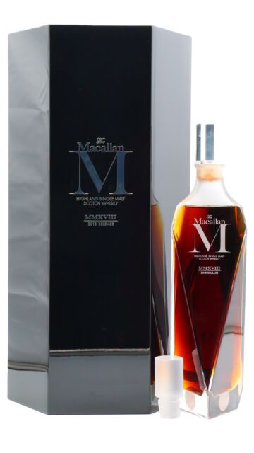 The Macallan - 1824 Master Series - M Decanter 2018 Release Single Malt Scotch Whisky