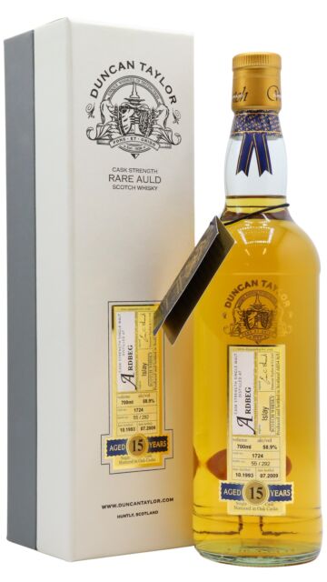 Ardbeg - Duncan Taylor Rare Auld Single Cask #1724 1993 15 year old Whisky