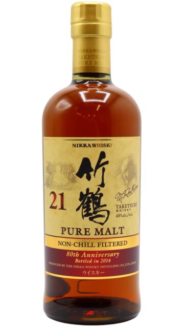 Nikka - 80th Anniversary Pure Malt Japanese 21 year old Whisky