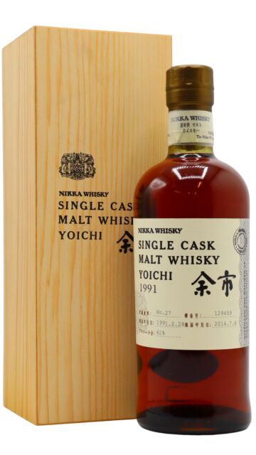 Nikka Yoichi - Single Cask #129459 1991 23 year old Whisky
