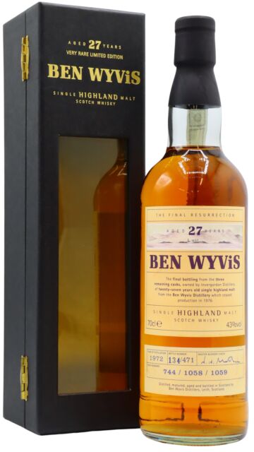 Ben Wyvis (silent) - The Final Resurrection 1972 27 year old Whisky