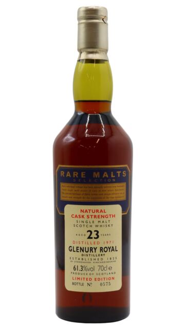 Glenury Royal (silent) - Rare Malts Selection Single Malt Scotch 1971 23 year old Whisky