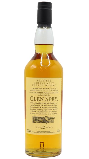 Glen Spey - Flora & Fauna Single Malt Scotch 12 year old Whisky