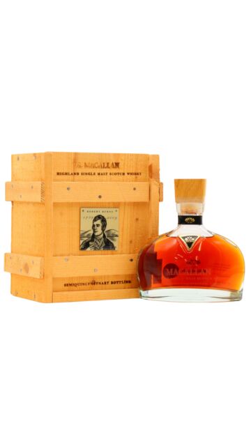 The Macallan - Robert Burns Semiquincentenary Single Malt Scotch 1998 12 year old Whisky