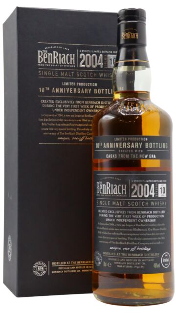 Benriach - 10th Anniversary Bottling 2004 10 year old Whisky