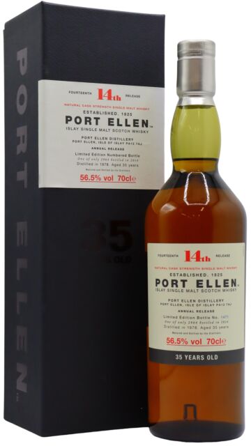 Port Ellen (silent) - 14th Release Islay Single Malt Scotch 1978 35 year old Whisky